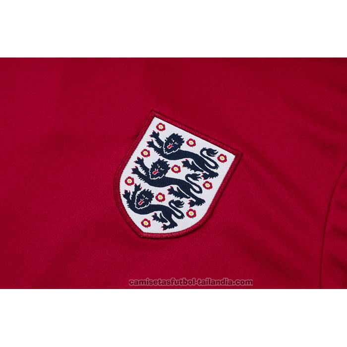 Chandal del Inglaterra Manga Corta 24/25 Rojo - Pantalon Corto