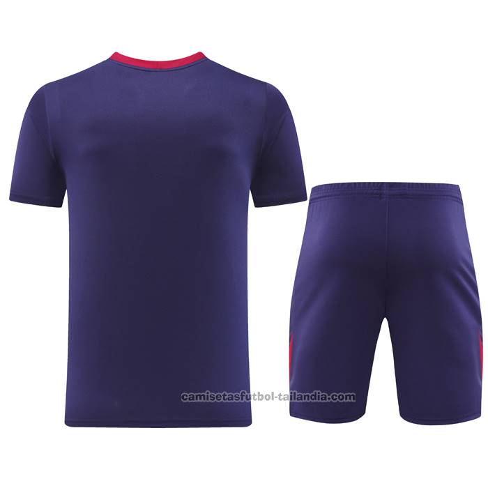 Chandal del Inglaterra Manga Corta 24/25 Purpura - Pantalon Corto