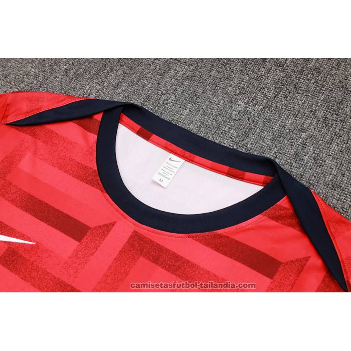 Chandal del Inglaterra Manga Corta 24/25 Rojo - Pantalon Corto