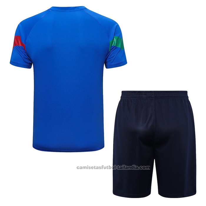 Chandal del Italia Manga Corta 22/23 Azul - Pantalon Corto