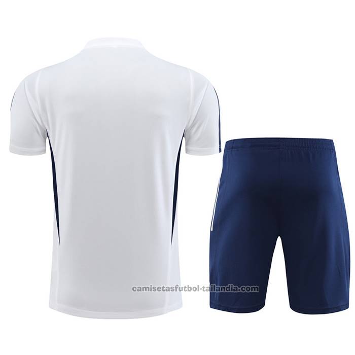 Chandal del Italia Manga Corta 23/24 Blanco - Pantalon Corto
