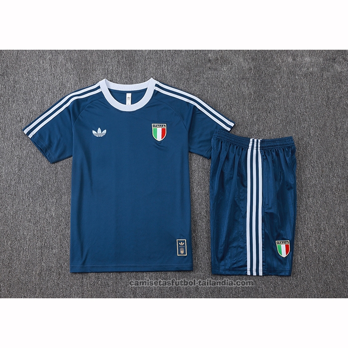 Chandal del Italia Manga Corta 26/27 Azul - Pantalon Corto