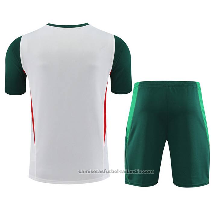 Chandal del Mexico Manga Corta 23/24 Blanco - Pantalon Corto