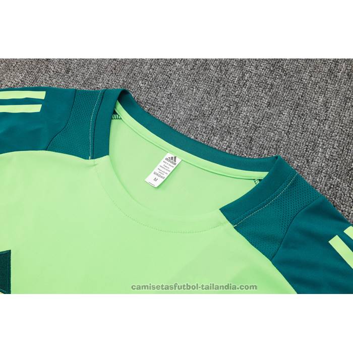 Chandal del Mexico Manga Corta 24/25 Verde - Pantalon Corto