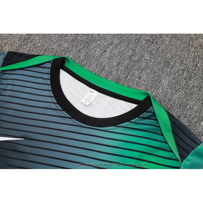 Chandal del Nigeria Manga Corta 24/25 Gris Verde - Pantalon Corto