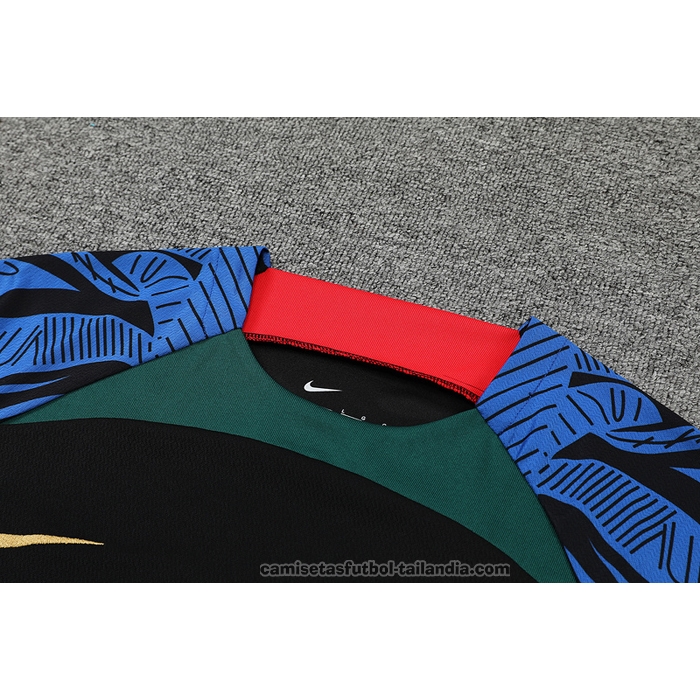 Chandal del Portugal Manga Corta 22/23 Negro - Pantalon Corto