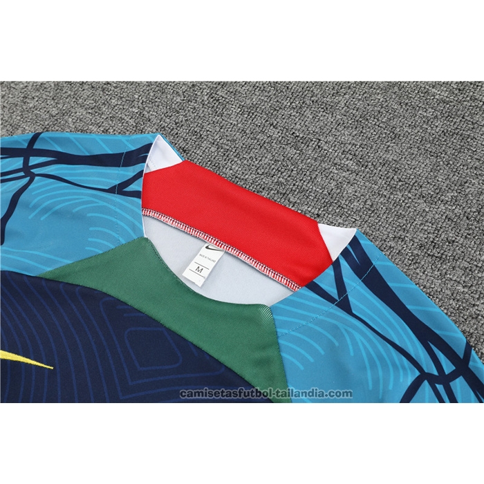 Chandal del Portugal Manga Corta 22/23 Azul - Pantalon Corto