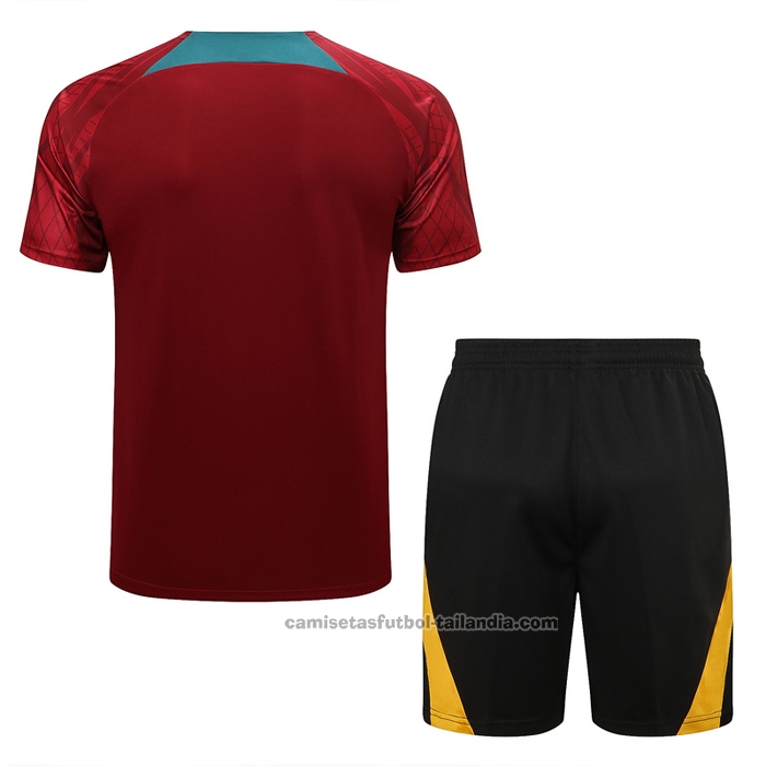Chandal del Portugal Manga Corta 22/23 Rojo - Pantalon Corto
