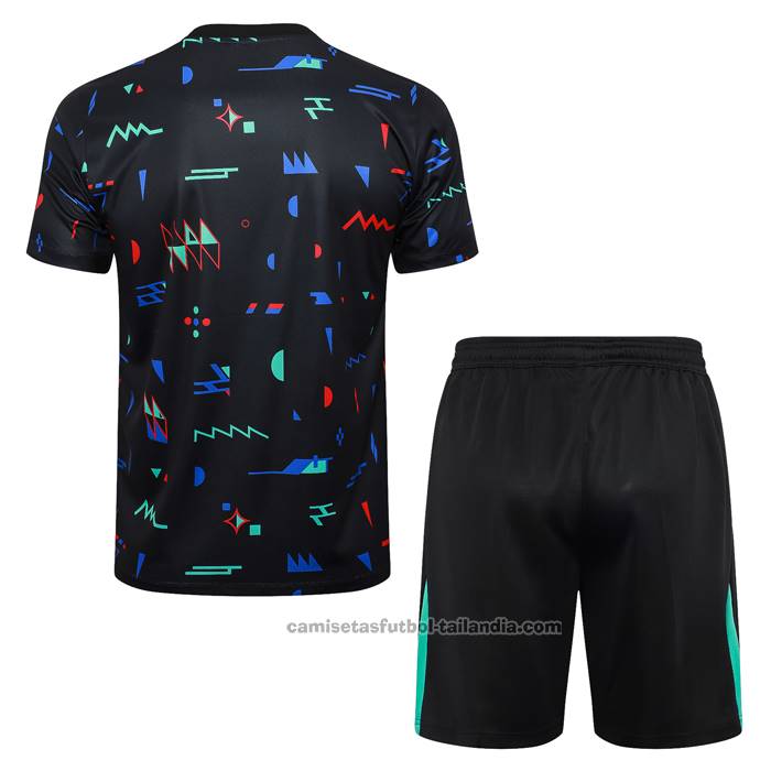 Chandal del Portugal Manga Corta 24/25 Negro - Pantalon Corto