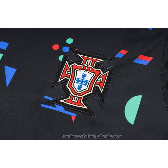 Chandal del Portugal Manga Corta 24/25 Negro - Pantalon Corto