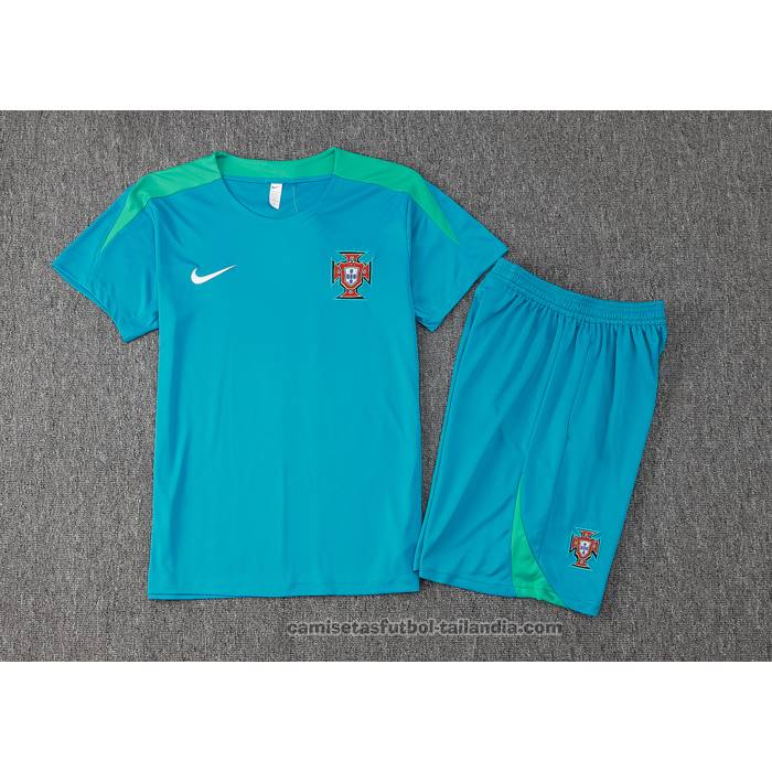 Chandal del Portugal Manga Corta 24/25 Verde - Pantalon Corto