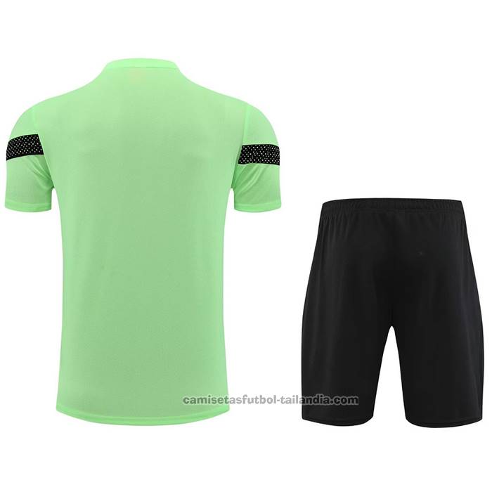 Chandal del Senegal Manga Corta 23/24 Verde - Pantalon Corto