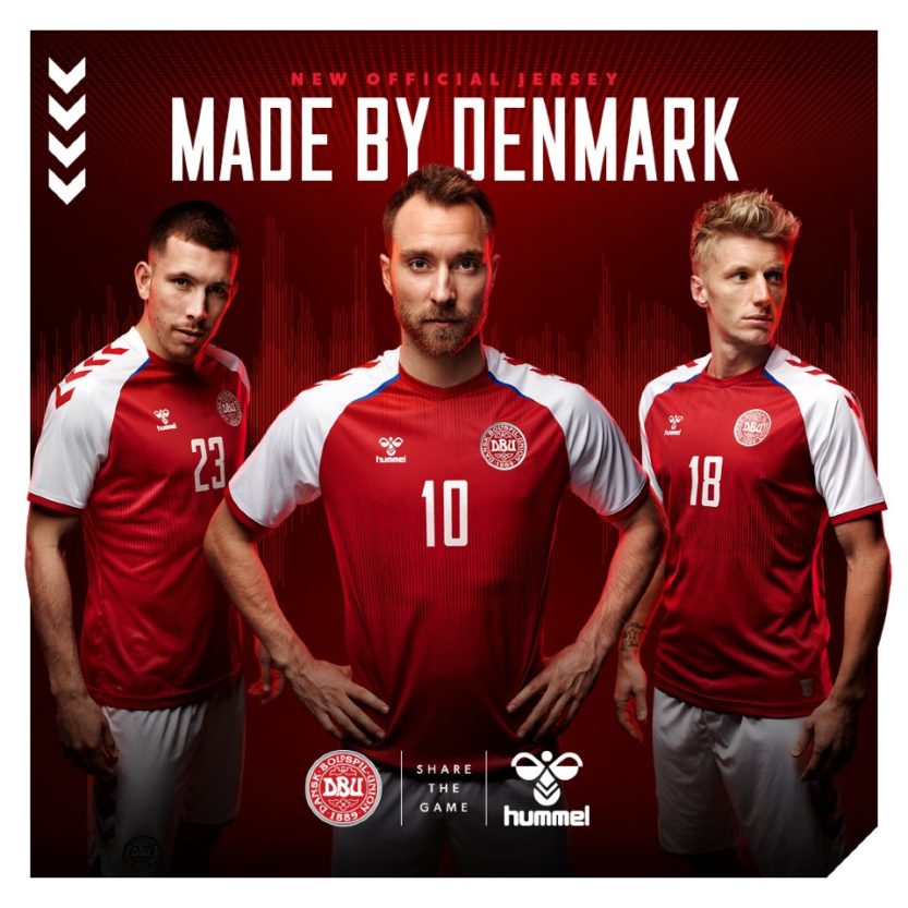 Camisetas Dinamarca Euro 2020